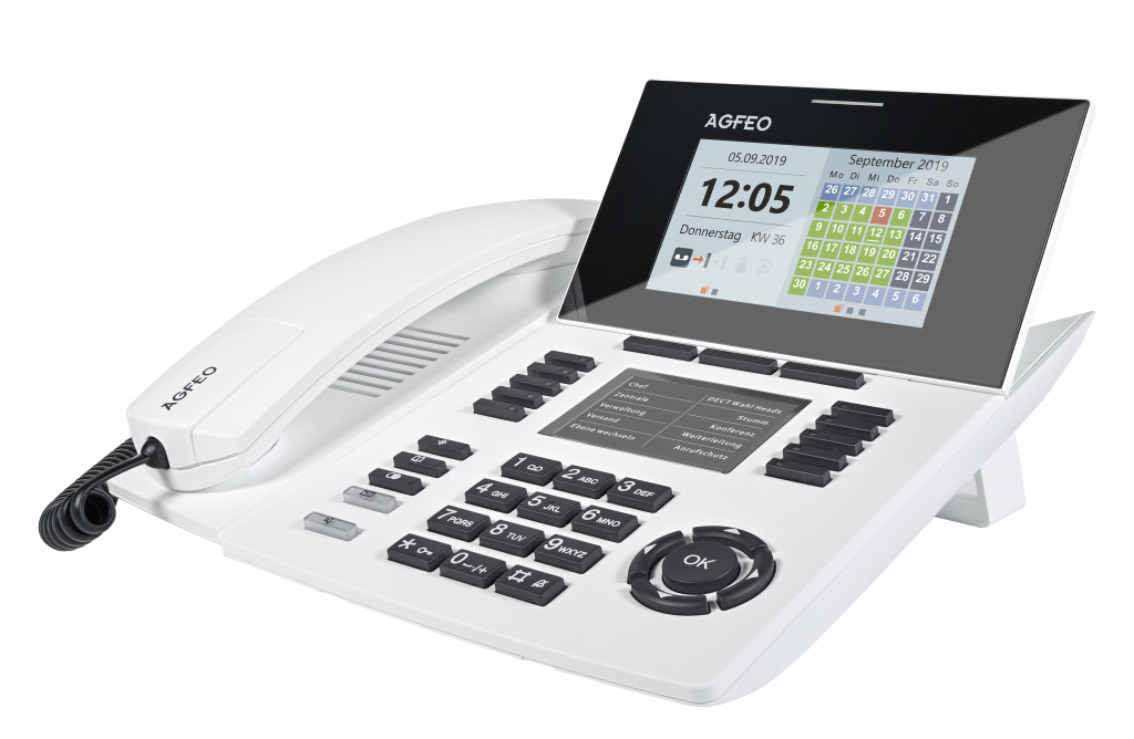 AGFEO Telefon ST 56 weiß