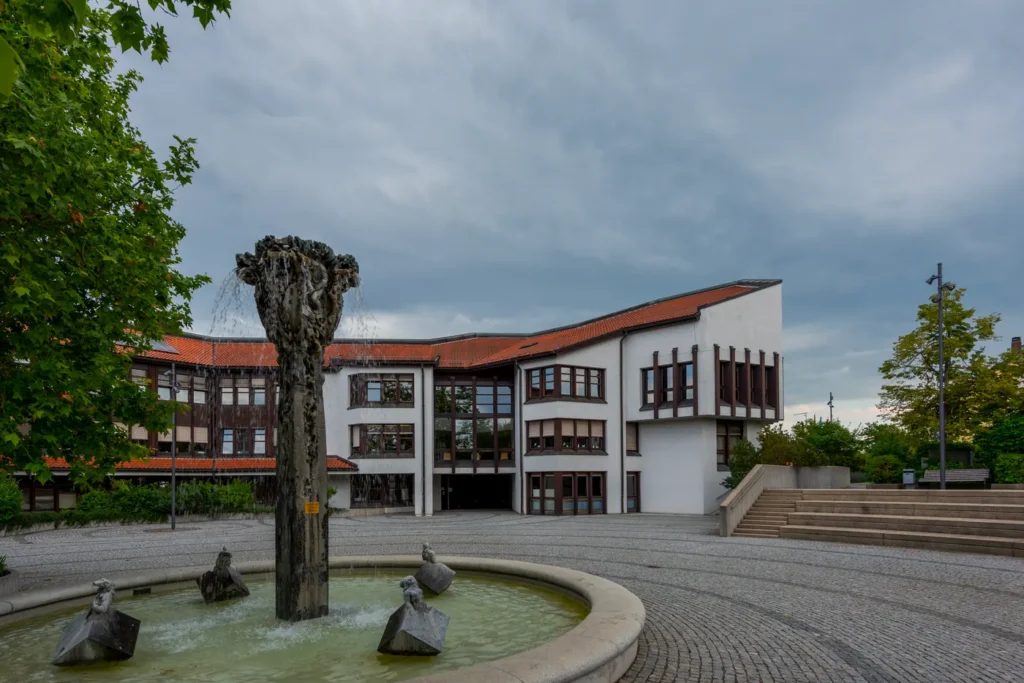 Rathausplatz in Neutraubling