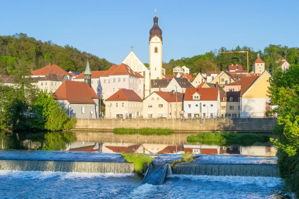 Schwandorf an der Naab mit der Altstadt